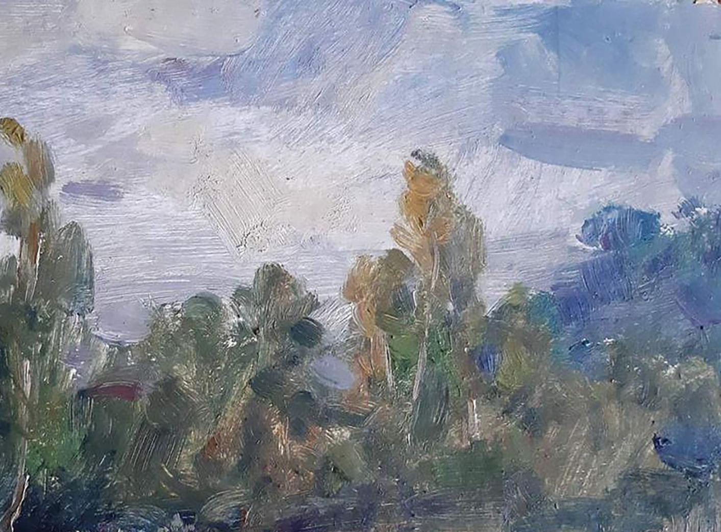 Oil Painting Forest Nature Landscape 