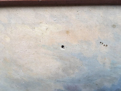 Oil painting Wet meadow Vasil'yev O. S.