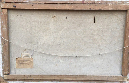 Oil painting Wet meadow Vasil'yev O. S.