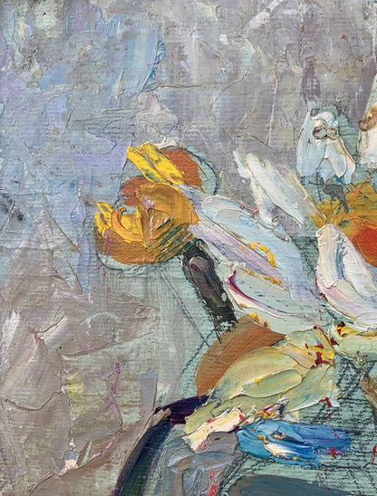 Oil painting Water lily Volobuev Evgeny Vsevolodovich