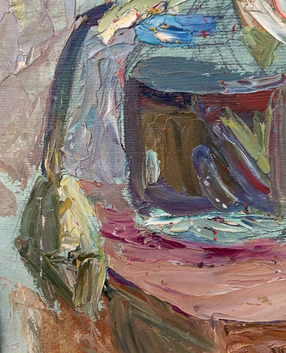 Oil painting Water lily Volobuev Evgeny Vsevolodovich