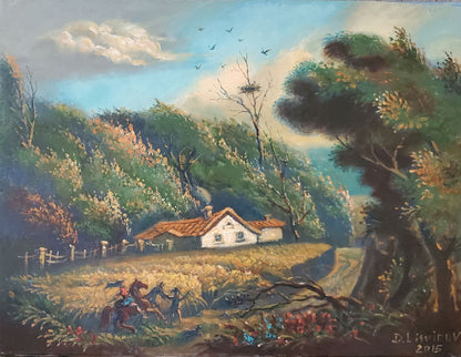 Oil painting Before the storm Litvinov Daniil Olegovich