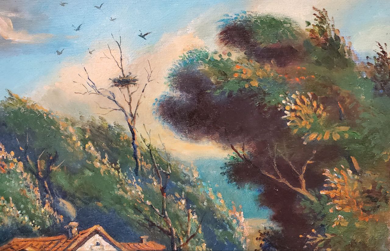 Oil painting Before the storm Litvinov Daniil Olegovich
