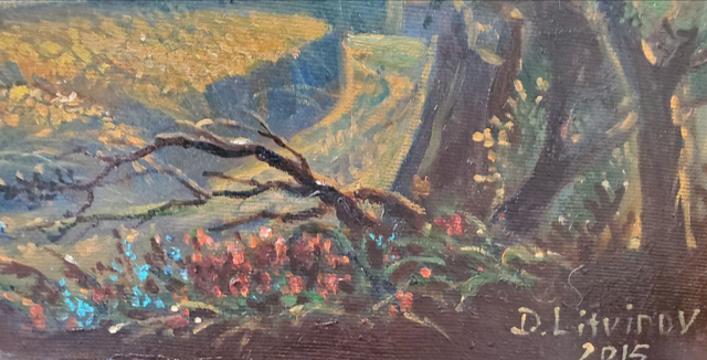 Oil painting Before the storm Litvinov Daniil Olegovich