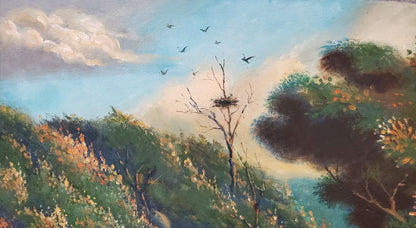 Oil painting Before the storm Litvinov Daniil Olegovich