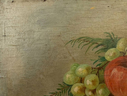 Oil painting Still life with apples