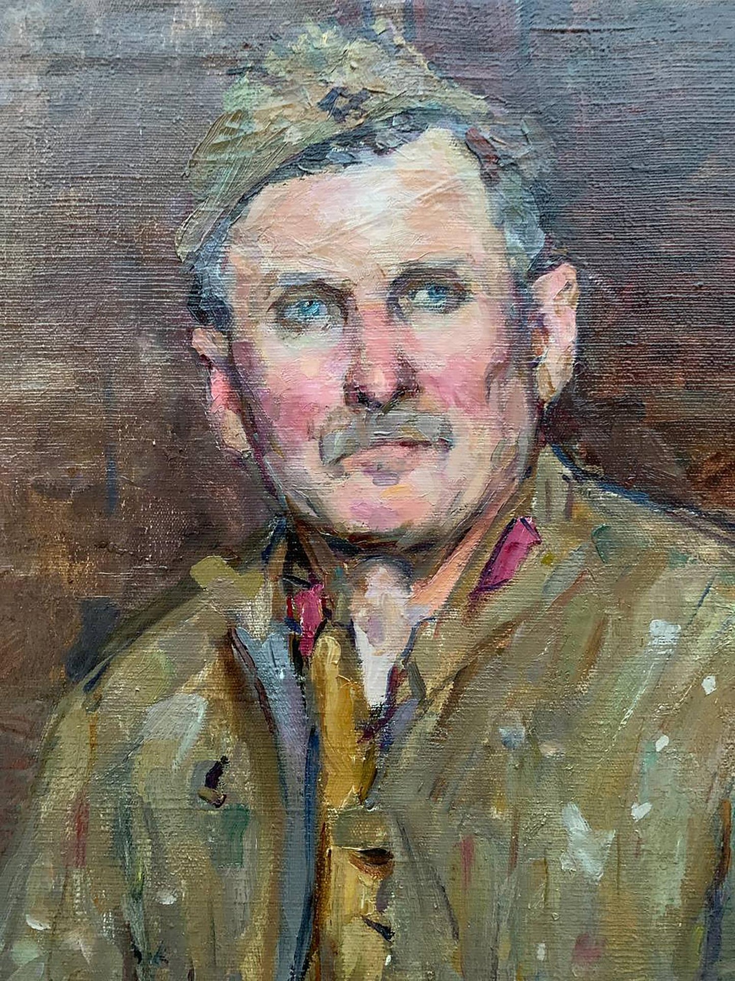 Oil painting Memories of the war Prus Viktor Nikolaevich