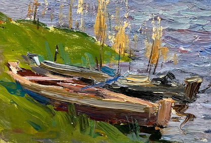 Oil painting Summer Efimenko Victor Romanovich