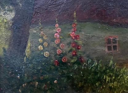 Oil painting Lonely house Vzheshch Yevhen Ksaveriyovych