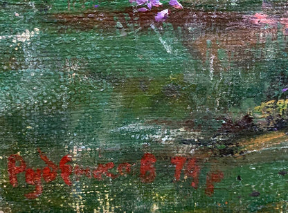 Oil painting Country life Rudenko Vladimir Mikhailovich