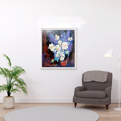 Oil painting l still life Flowers